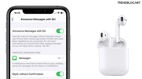 Can Siri read messages without AirPods?
