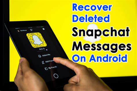 Can Snapchat Chats be recovered?