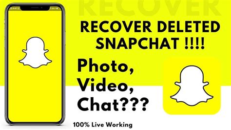 Can Snapchat chats that weren't saved be recovered?