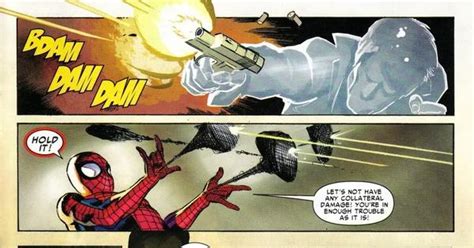 Can Spider-Man take a bullet?