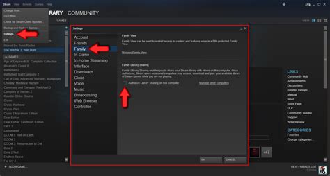 Can Steam games be shared between accounts?