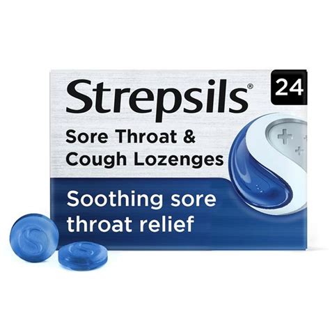 Can Strepsils cure sore throat?