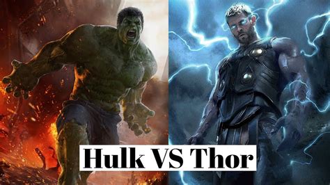 Can Thor easily beat Hulk?