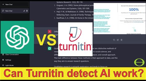 Can Turnitin detect chatbot?