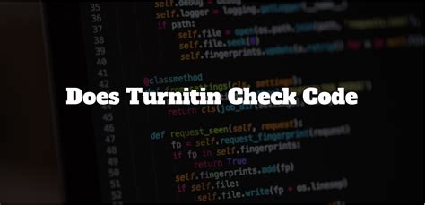 Can Turnitin detect copied code?