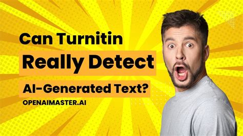 Can Turnitin really detect AI-generated text?