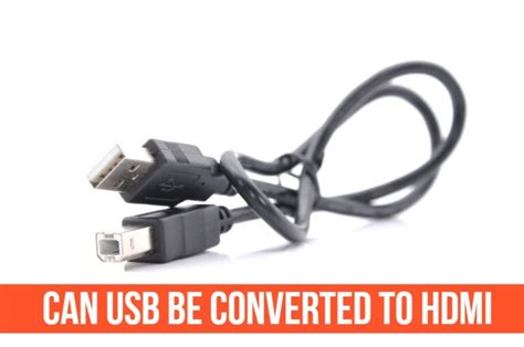 Can USB be converted to HDMI?