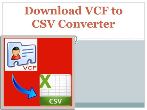 Can VCF files be converted?
