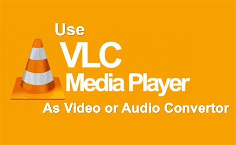 Can VLC Convert mp4 to mp4?