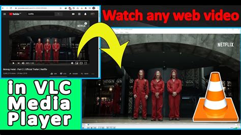 Can VLC play web videos?