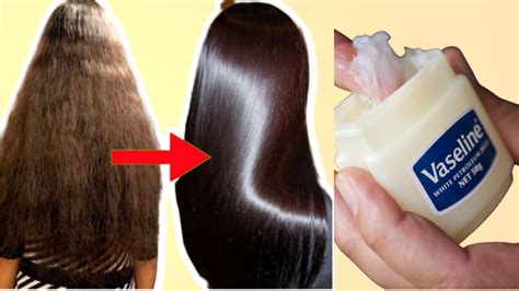 Can Vaseline straighten your hair?