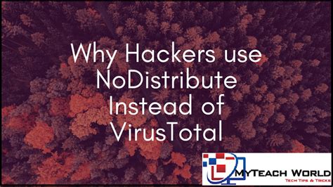 Can VirusTotal be used by hackers?