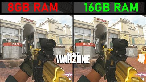Can Warzone run on 8gb RAM?