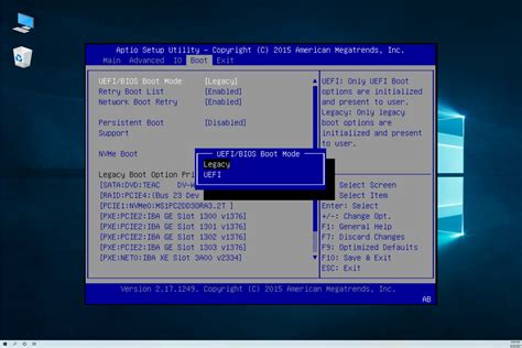 Can Windows 10 boot without UEFI?