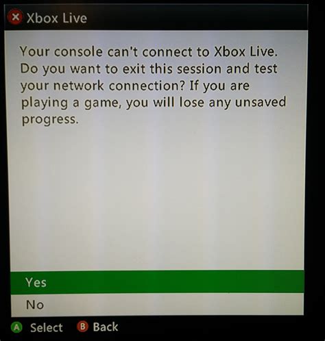Can Xbox 360 no longer connect to internet?