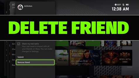 Can Xbox remove friends?