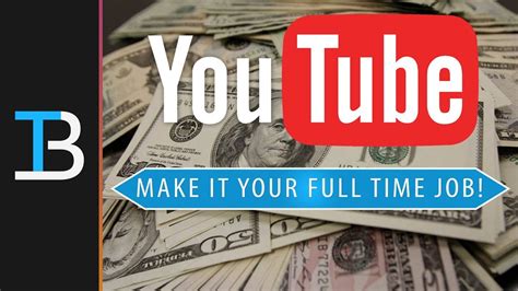 Can YouTube be a full-time job?