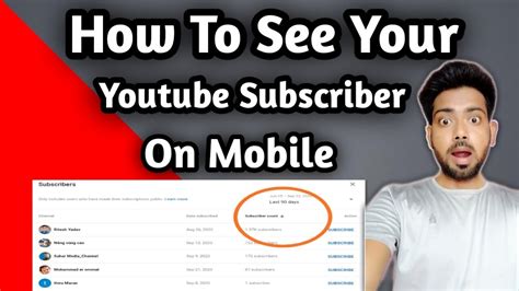 Can Youtubers see who subscribed?