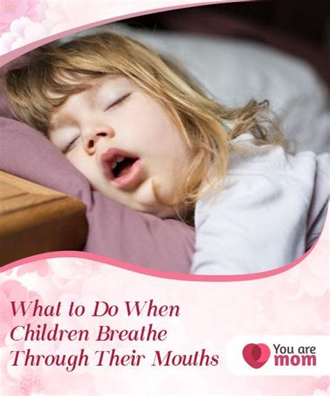 Can a 1 year old breathe through mouth?