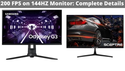 Can a 144Hz monitor run 200 FPS?