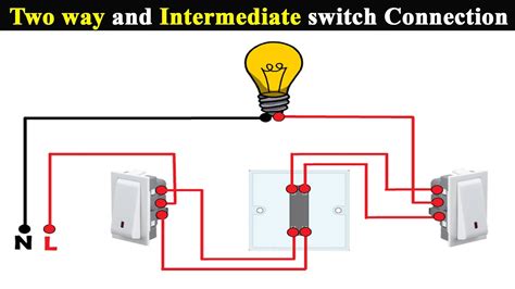 Can a 2 way switch be used as an intermediate switch?
