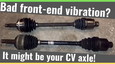Can a CV axle sound like a bad bearing?
