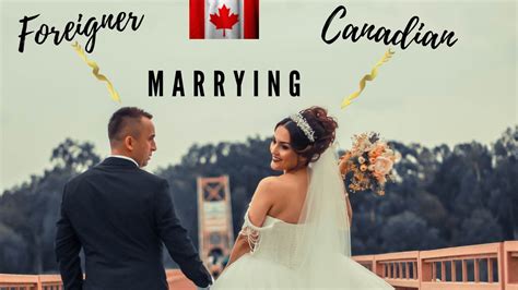 Can a Canadian marry an American without a visa?