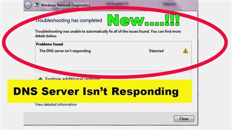 Can a DNS server fail?