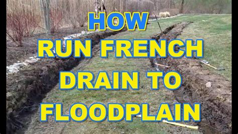 Can a French drain cause flooding?