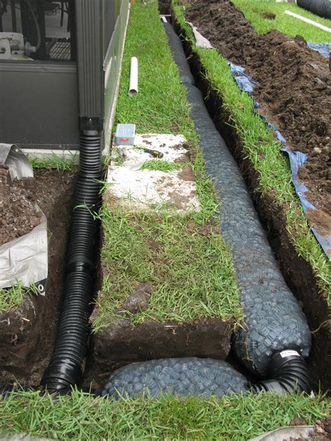 Can a French drain overflow?
