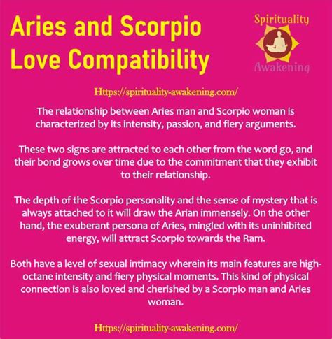 Can a Scorpio man marry an Aries woman?