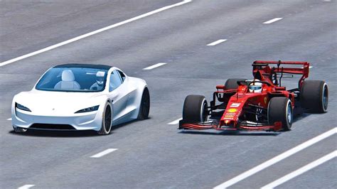 Can a Tesla beat an F1 car?