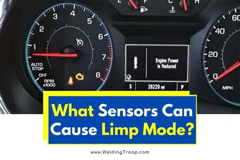Can a bad accelerator pedal sensor cause limp mode?
