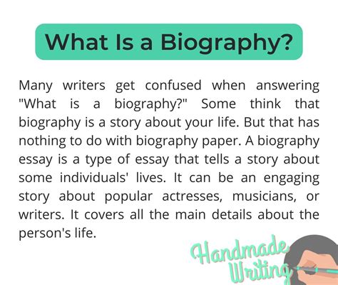 Can a biography be expository writing?