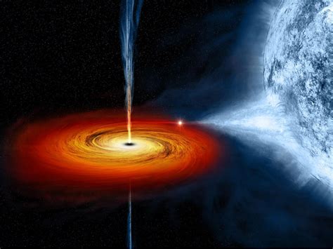 Can a black hole eat a galaxy?