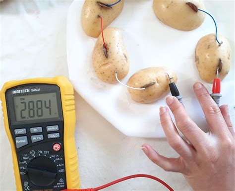 Can a boiled potato power a light?