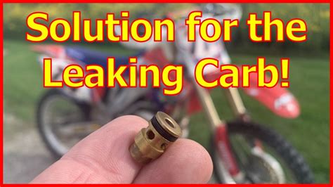 Can a carburetor overflow?