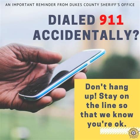 Can a cell phone accidentally call 911?