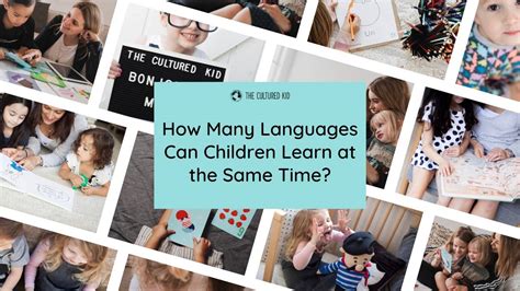 Can a child learn 5 languages at once?