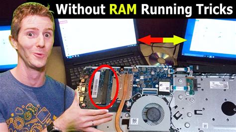 Can a computer run without RAM and SSD?