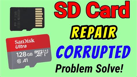 Can a corrupted SD card be saved?