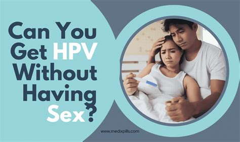 Can a couple get HPV without cheating?
