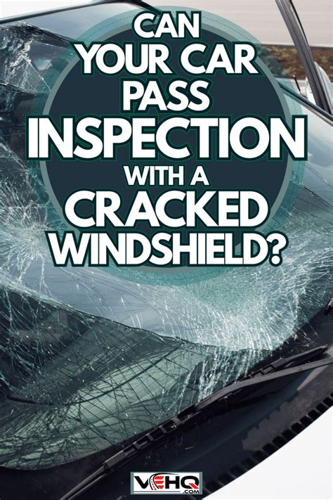 Can a cracked windshield pass inspection in Texas?