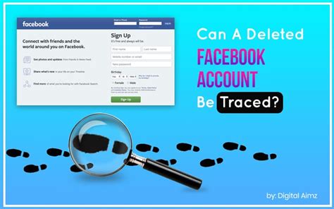 Can a deleted fake Facebook account be traced?