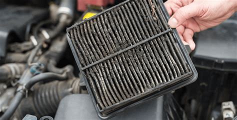 Can a dirty air filter affect emissions?
