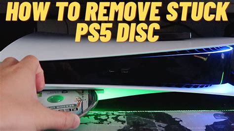 Can a disc get stuck in a PS5?