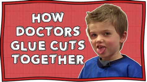 Can a doctor glue a cut?
