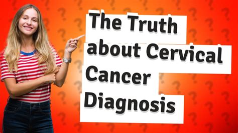 Can a doctor tell if you have cervical cancer by looking at your cervix?