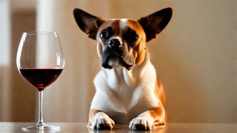 Can a dog drink red wine?