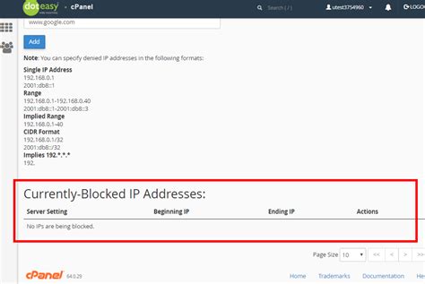 Can a domain name be blocked?